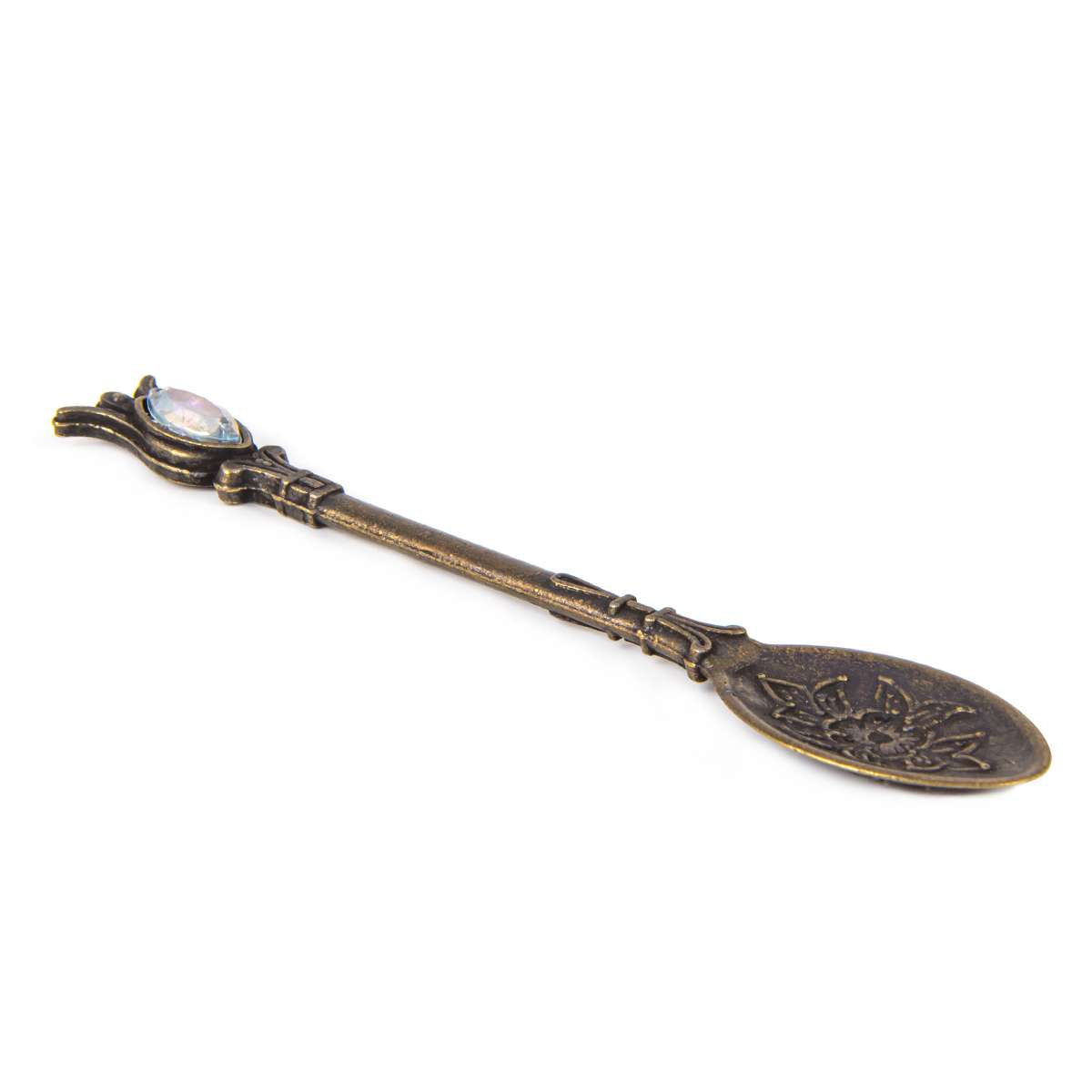 2 pcs Turkish Copper Colorful Tea Spoons