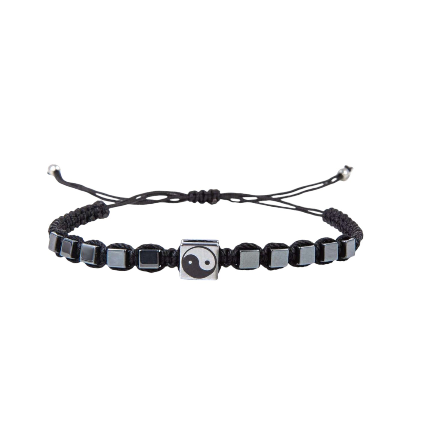 Hematite Adjustable Unisex Bracelet