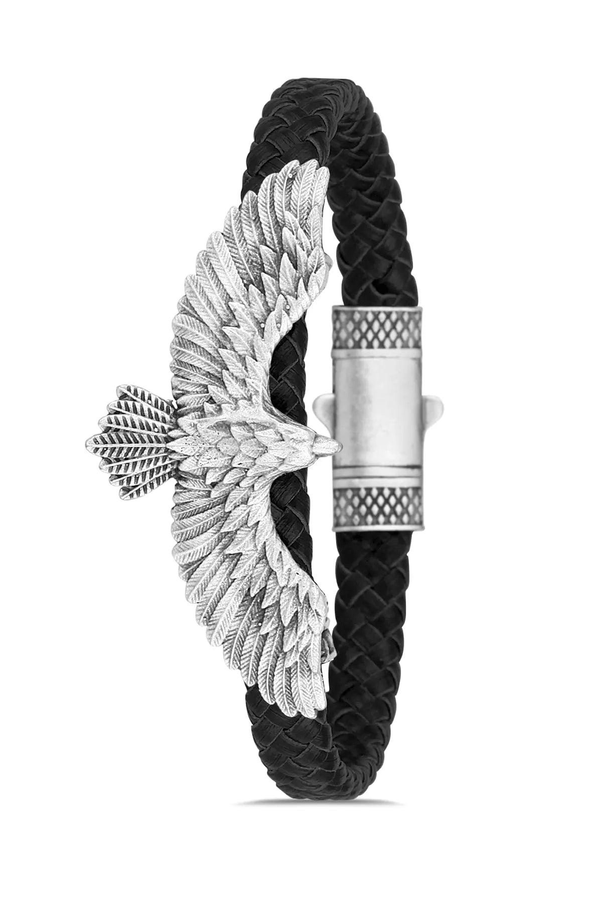 Stainless Steel Bracelet Eagle Pattern