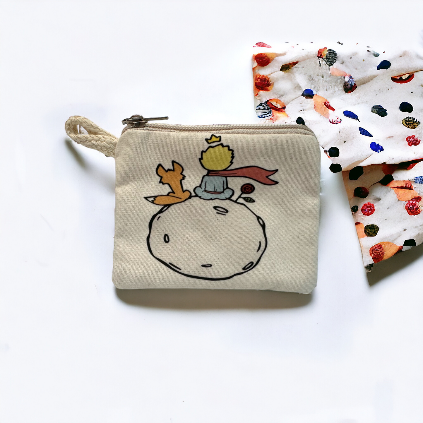 Little Prince Printed Canvas Wallets