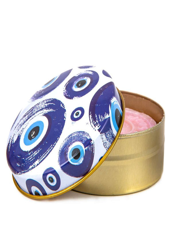 Metal Box Soap Evil Eye