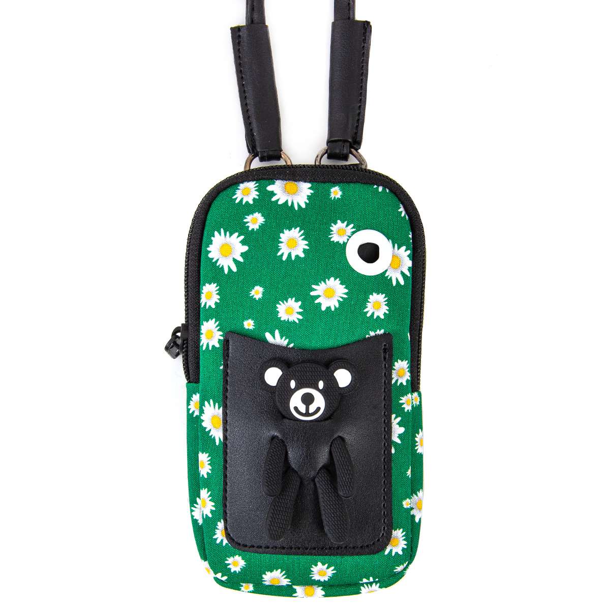 Little Bear Cotton Crossbody Phonecase Bag