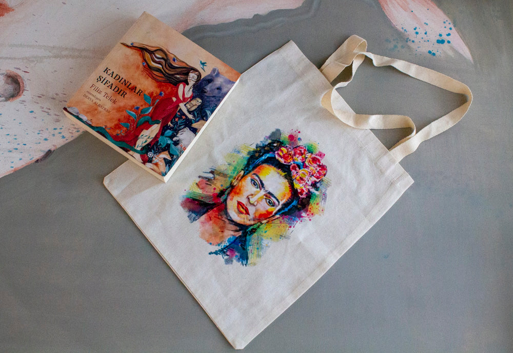 Organic Cotton Tote Bag Frida