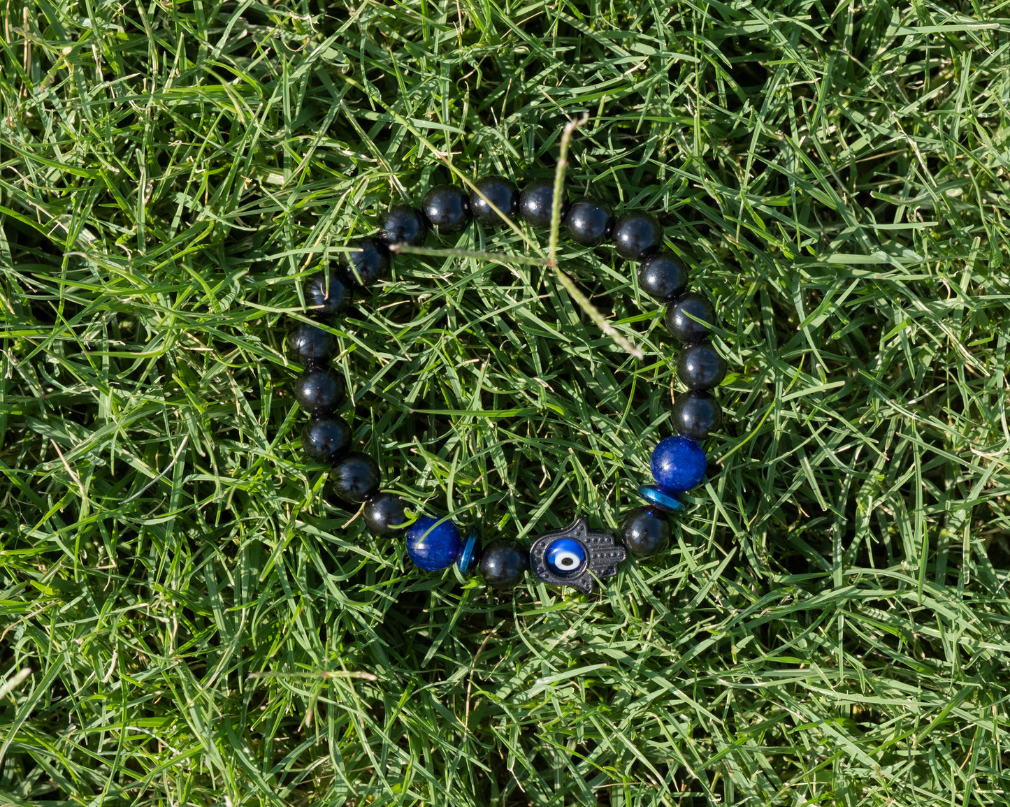 6mm Minimalist Bracelet, Hamsa, Unisex Multi Size