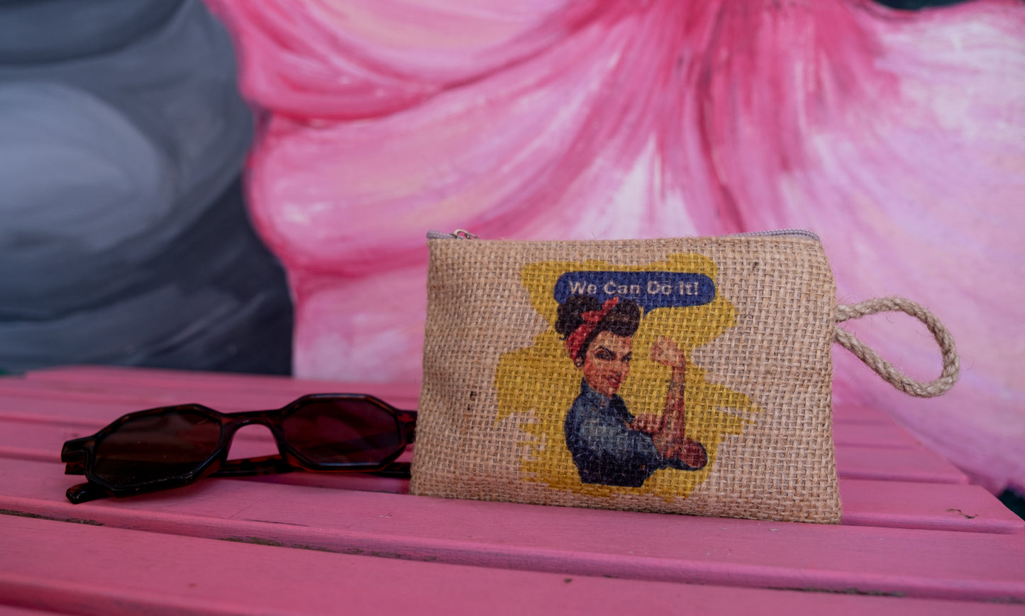 Straw Clutch Wallets Multi Size