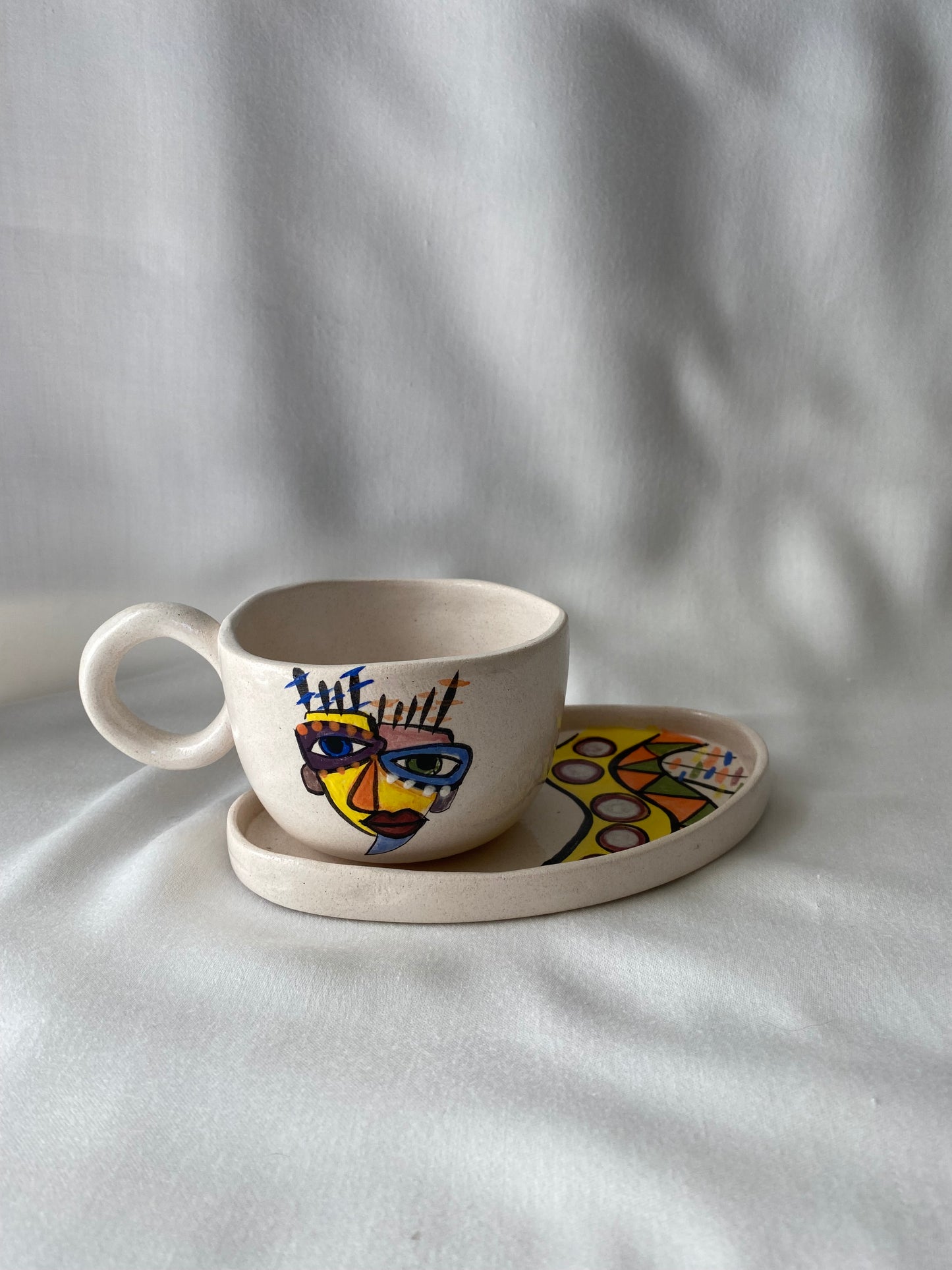 Handmade Pottery Tea coffee Mug Cup Sets