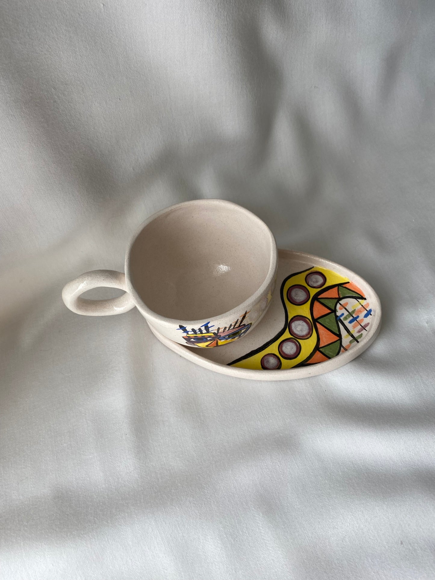 Handmade Pottery Tea coffee Mug Cup Sets