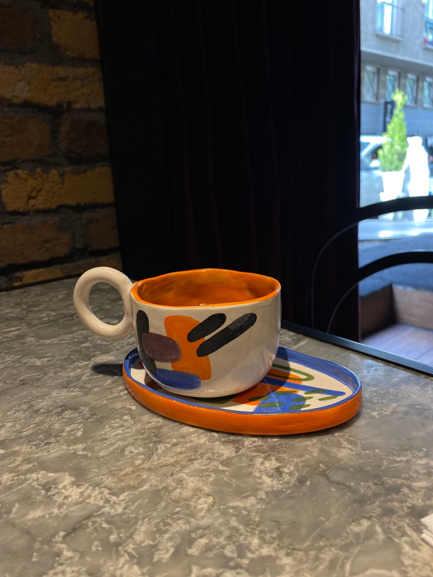 Handmade Pottery Tea coffee Mug Cup Sets