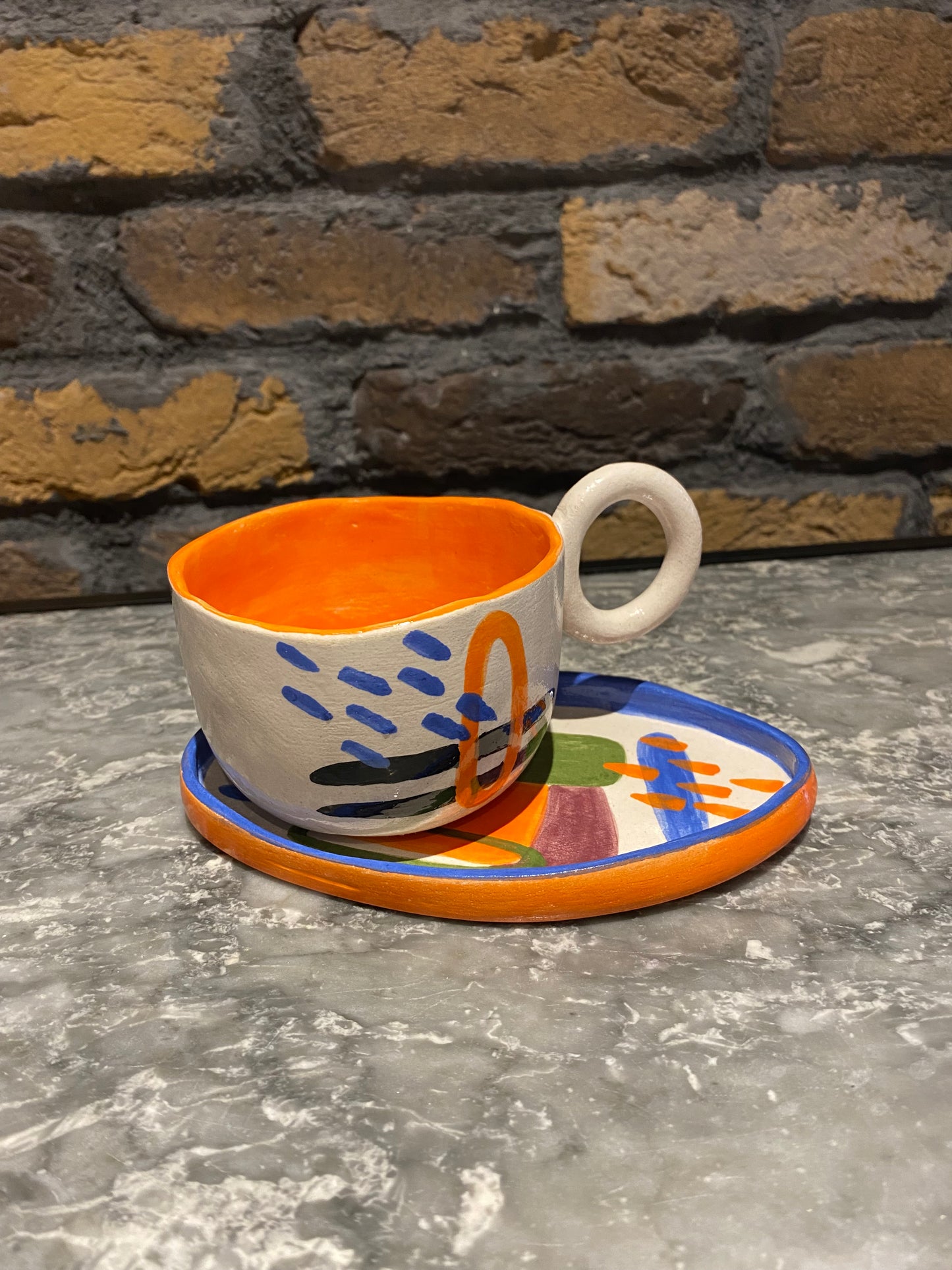 Handmade Pottery Tea coffee Mug Cup Sets