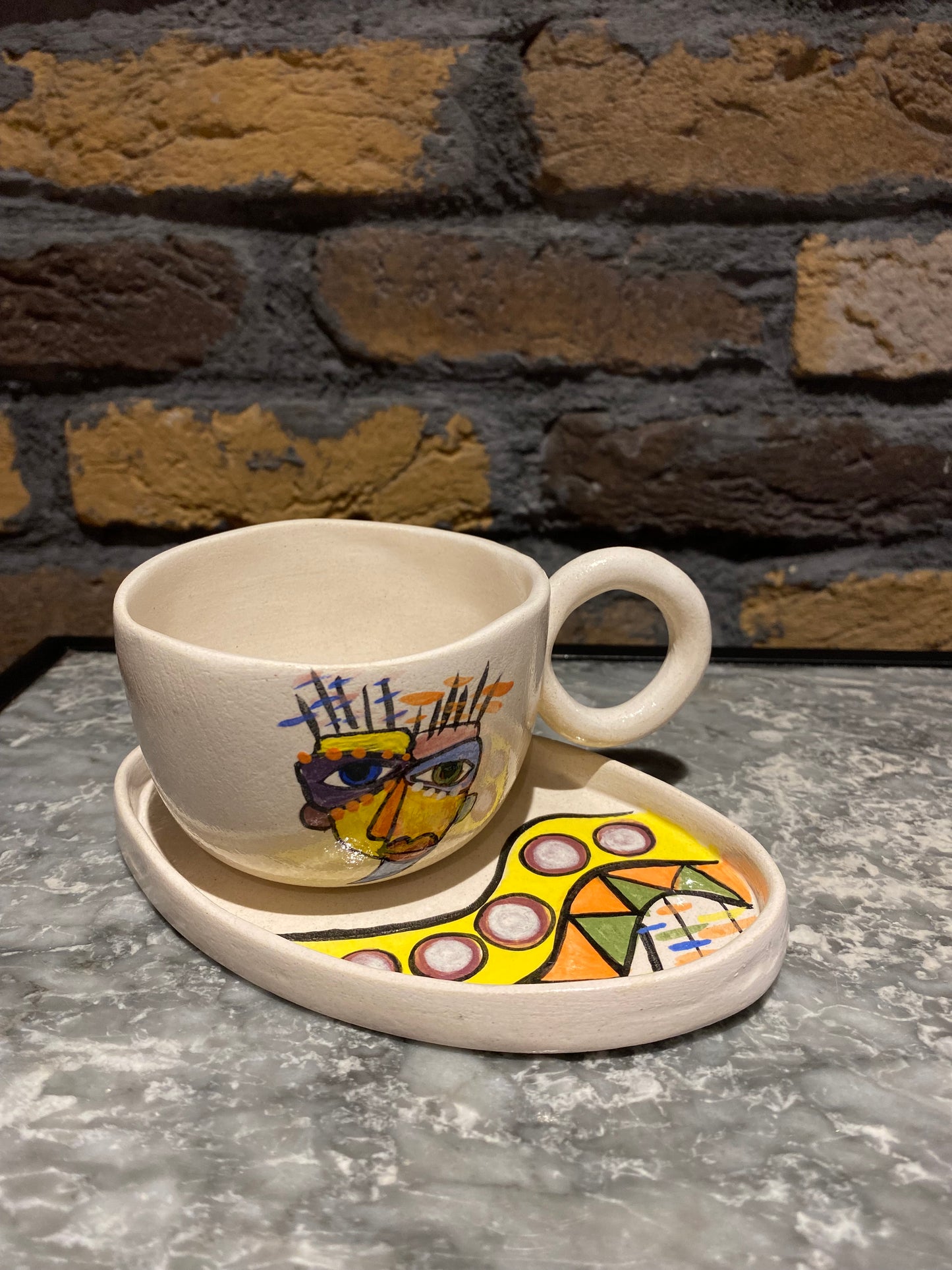 Handmade Pottery Tea coffee Mug Cup Sets