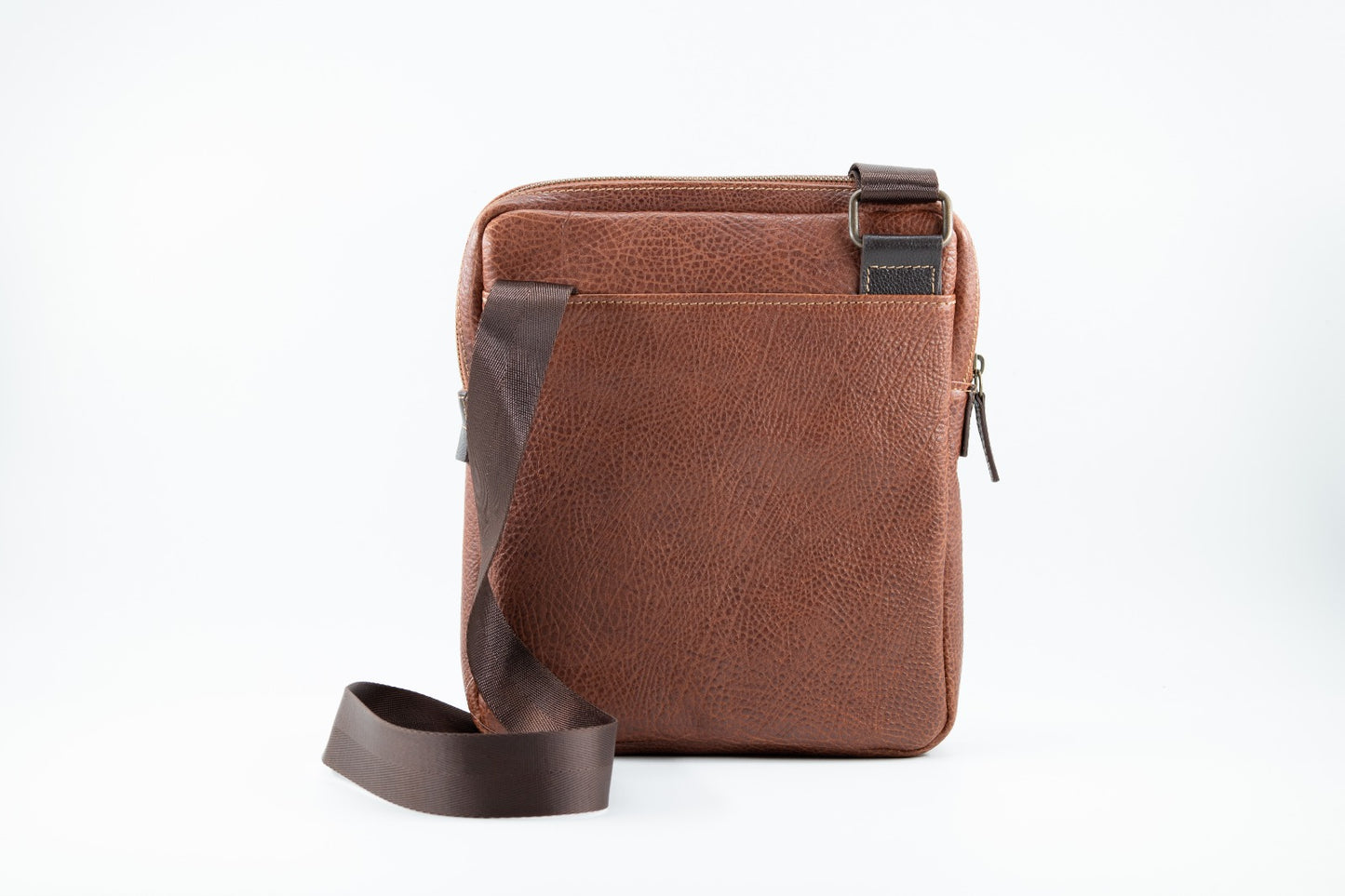 Brown Leather Crossbody