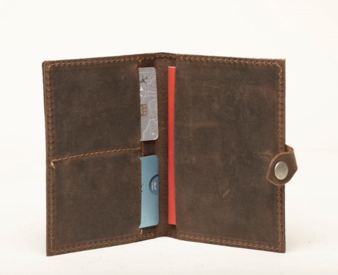 Handmade Leather Passport Holder