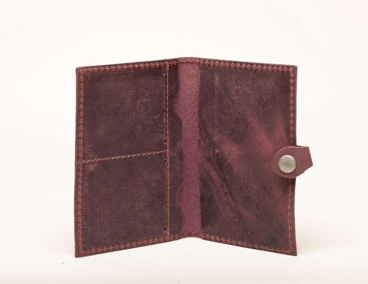 Handmade Leather Passport Holder