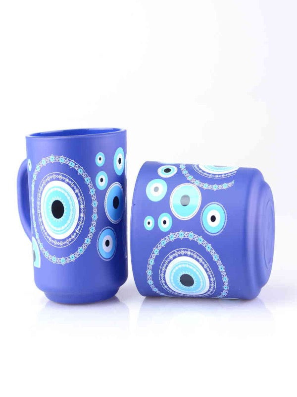 Glass Evil Eye Mug