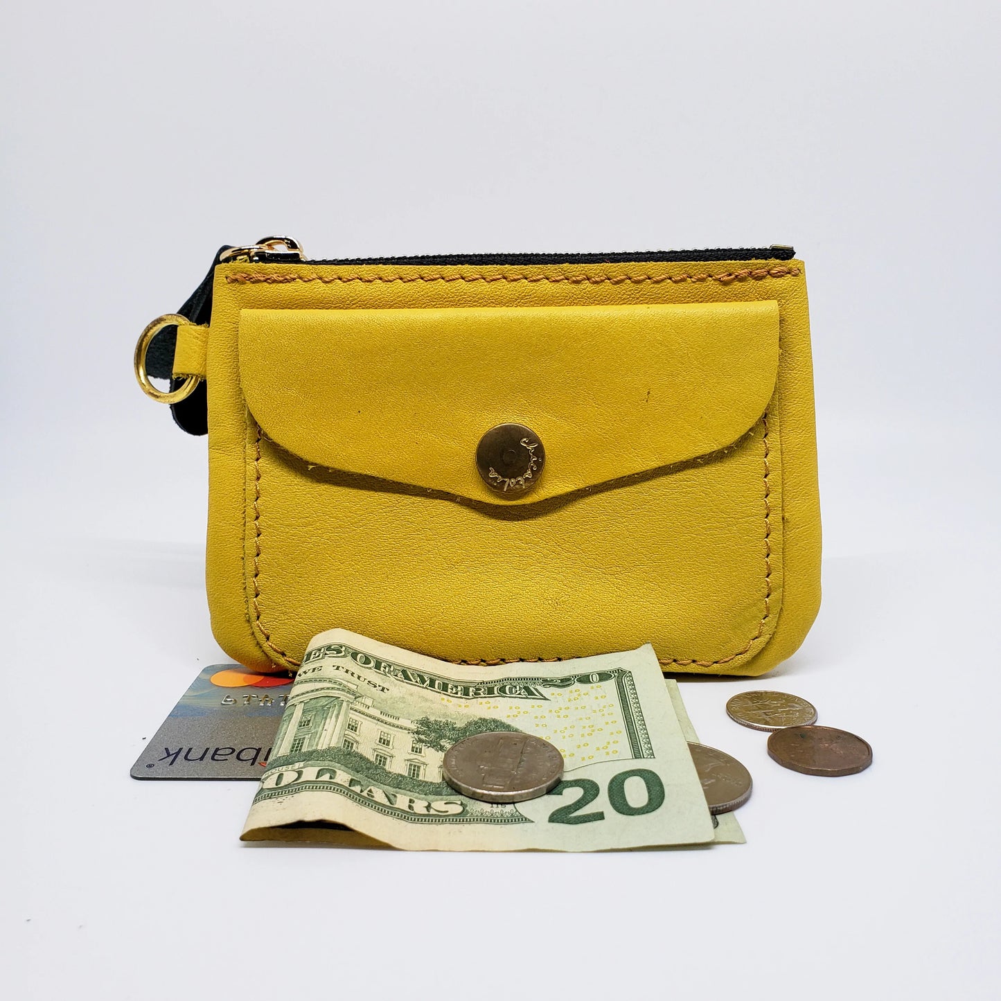 Lucky Tree Hand Painted Handmade Genuine Leather Wallet
