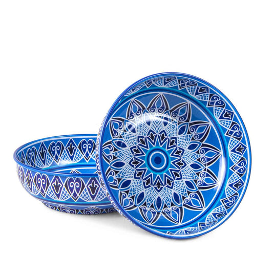 Metal Bowl Traditional Pattern Small