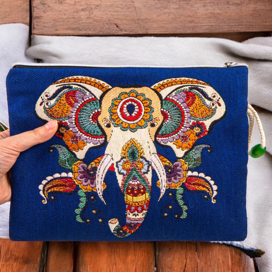 Authentic Tapestry Ethnic Style Bag Elephant