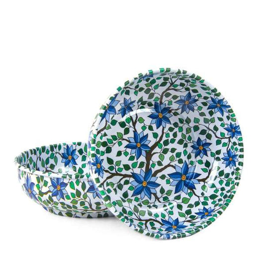 Metal Bowl Traditional Pattern Small
