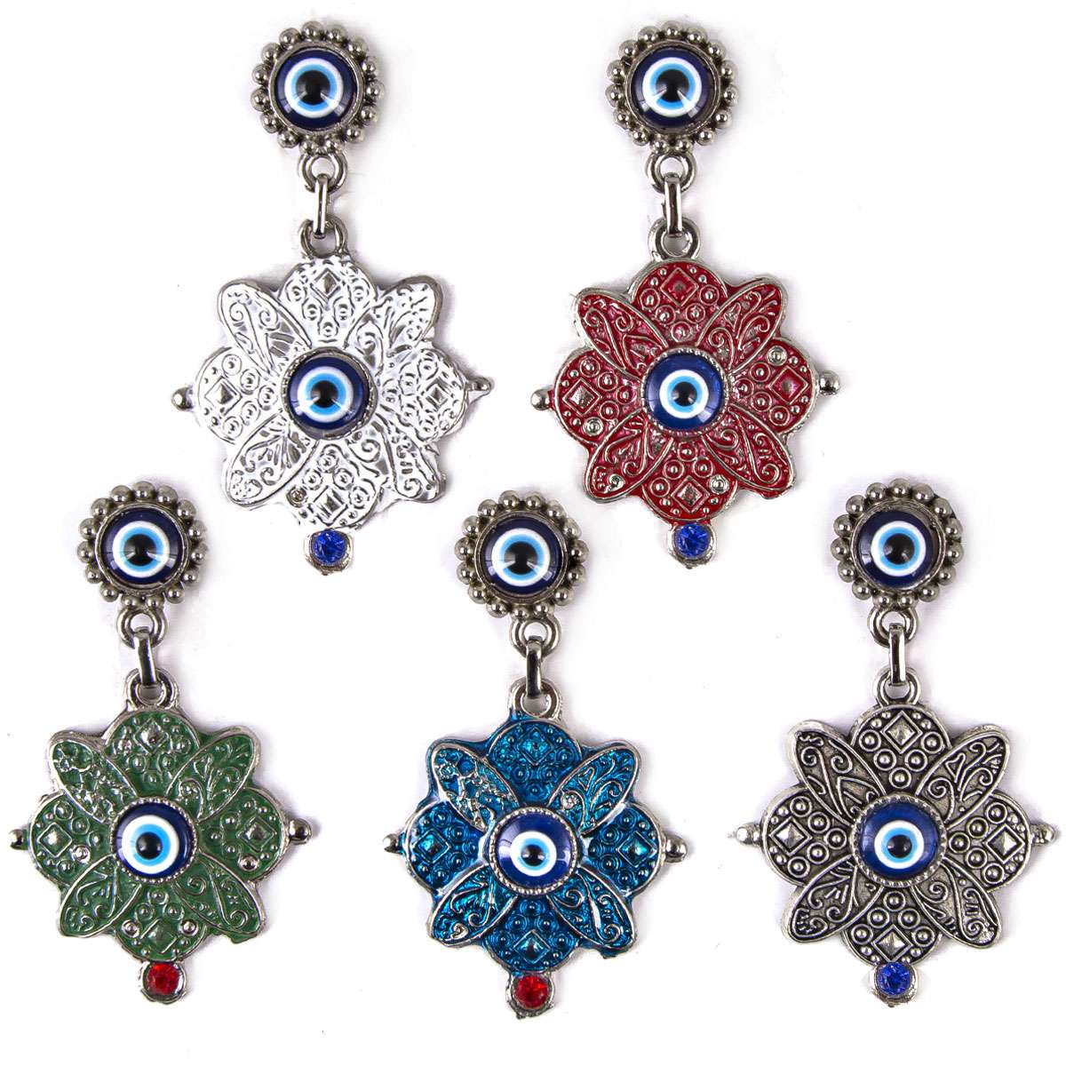 Evil Eye Good Luck Charm Keychains