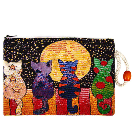 Authentic Tapestry Cat Pattern Wallet