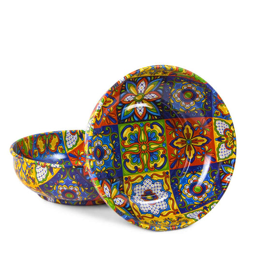 Metal Bowl Traditional Pattern Small