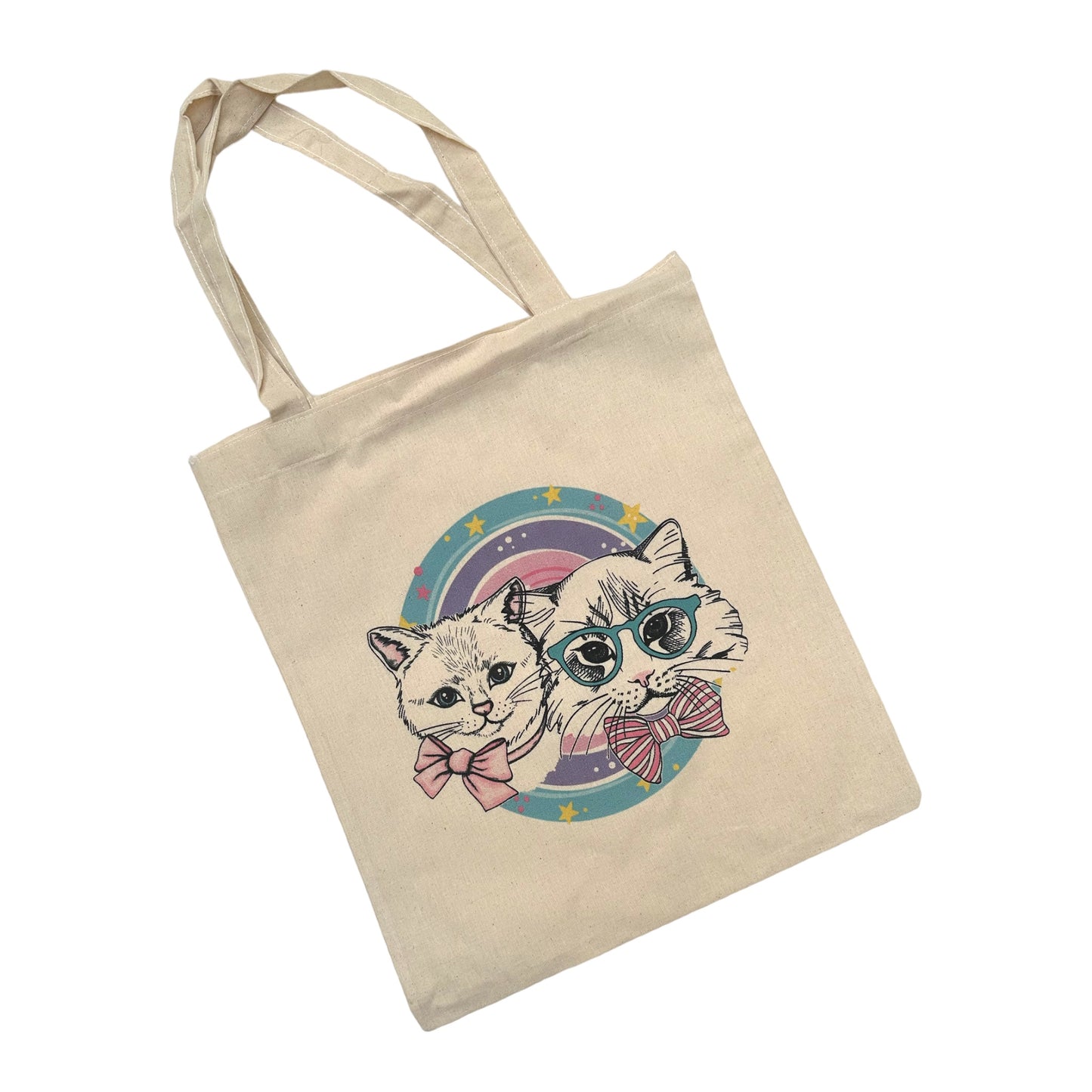 Organic Cotton Tote Bags Cats