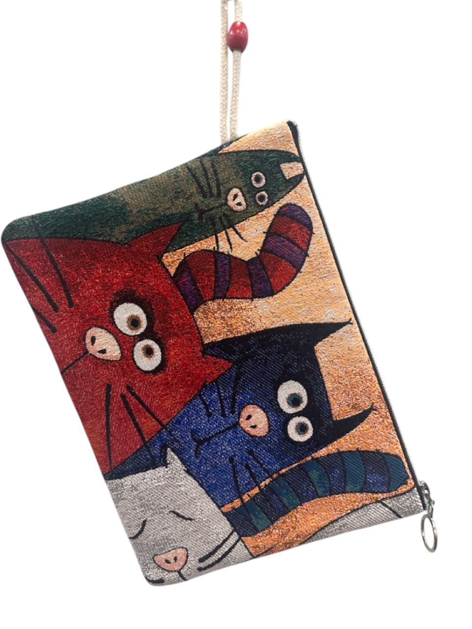 Authentic Tapestry Ethnic Style Bag Cats