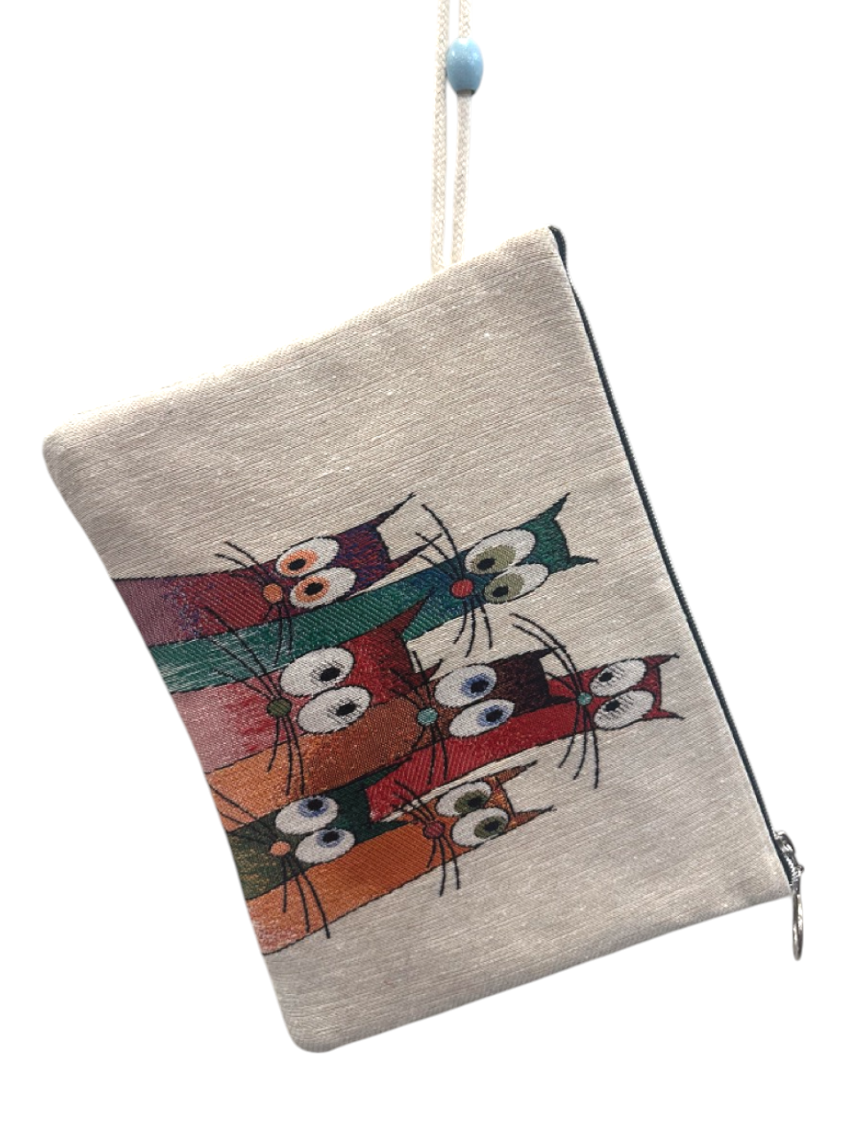 Authentic Tapestry Ethnic Style Bag Cats