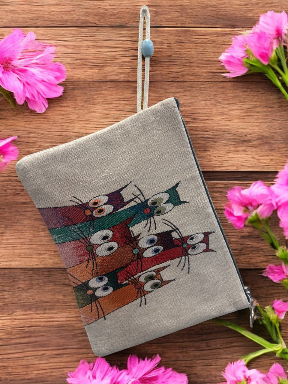 Authentic Tapestry Ethnic Style Bag Cats