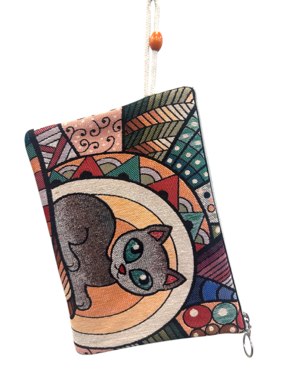 Authentic Tapestry Ethnic Style Bag Cat