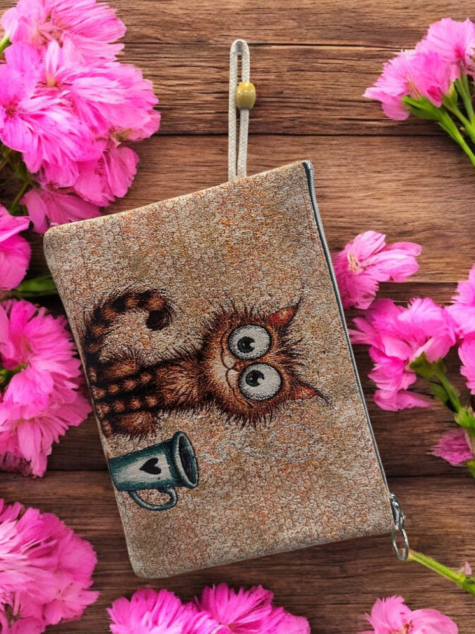 Authentic Tapestry Ethnic Style Bag Cat