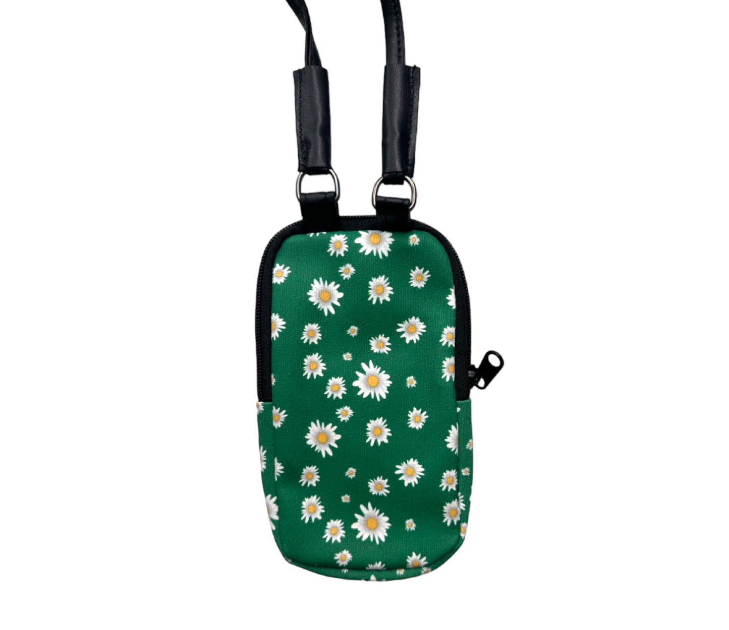 Little Bear Cotton Crossbody Phonecase Bag Green