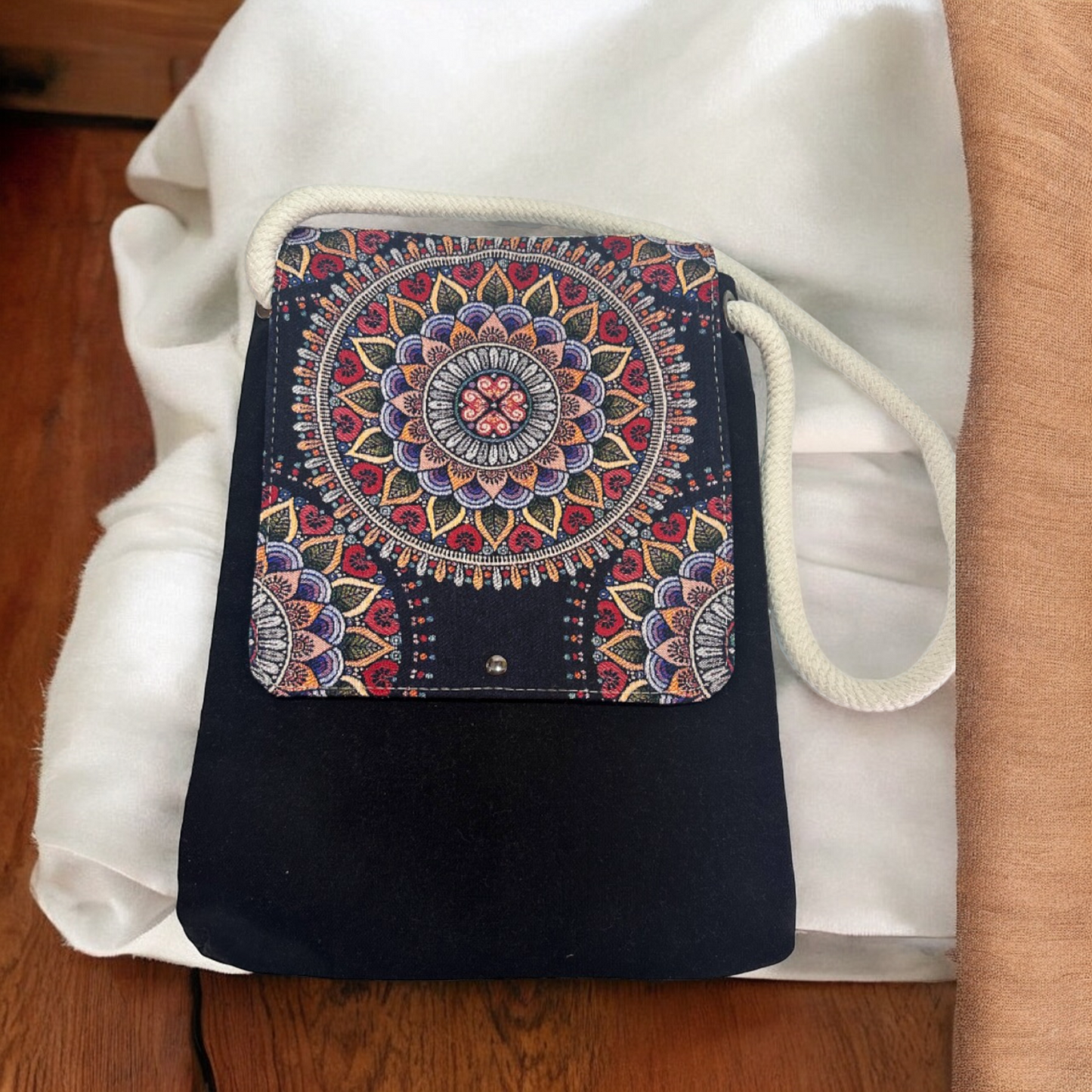 Vintage Tapestry Laptop Bag