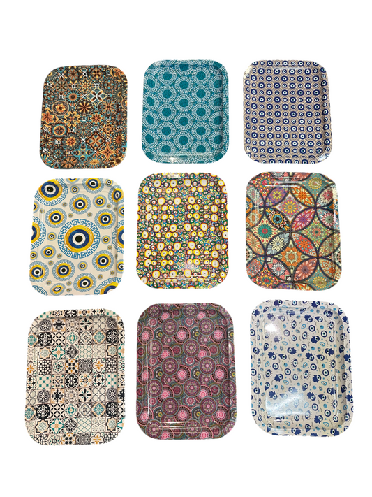Wholesale Metal Trays 10 Pieces MIX Design