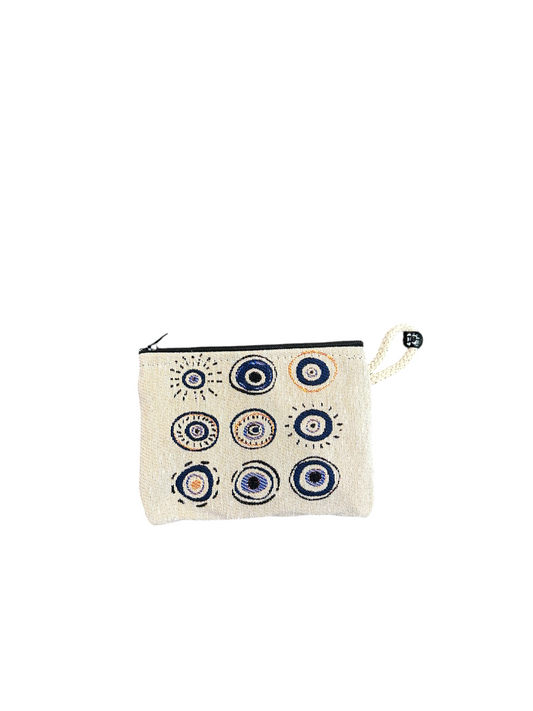 Authentic Tapestry Evil Eye Pattern XS Wallet