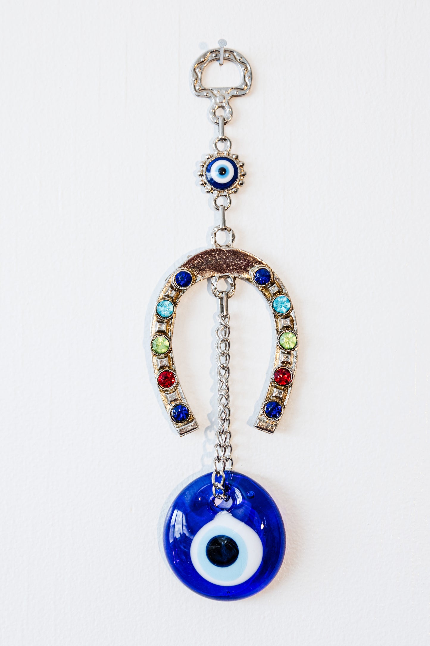 Handmade Evil Eye Wall Decorations Lucky Horseshoe