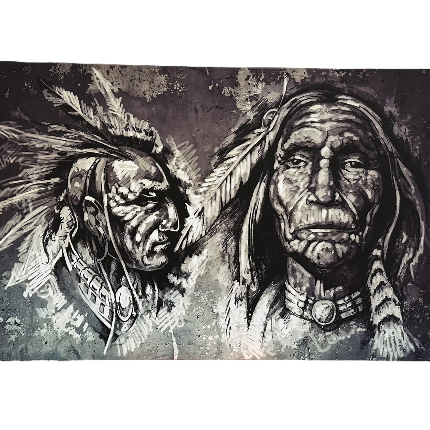 Canvas Print Wall Art American Indians