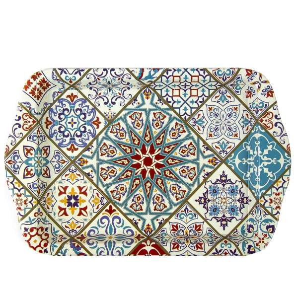 Metal Tray Oriental