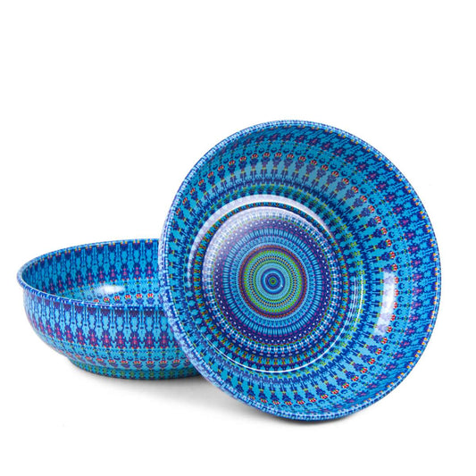 Metal Bowl Traditional Pattern Small