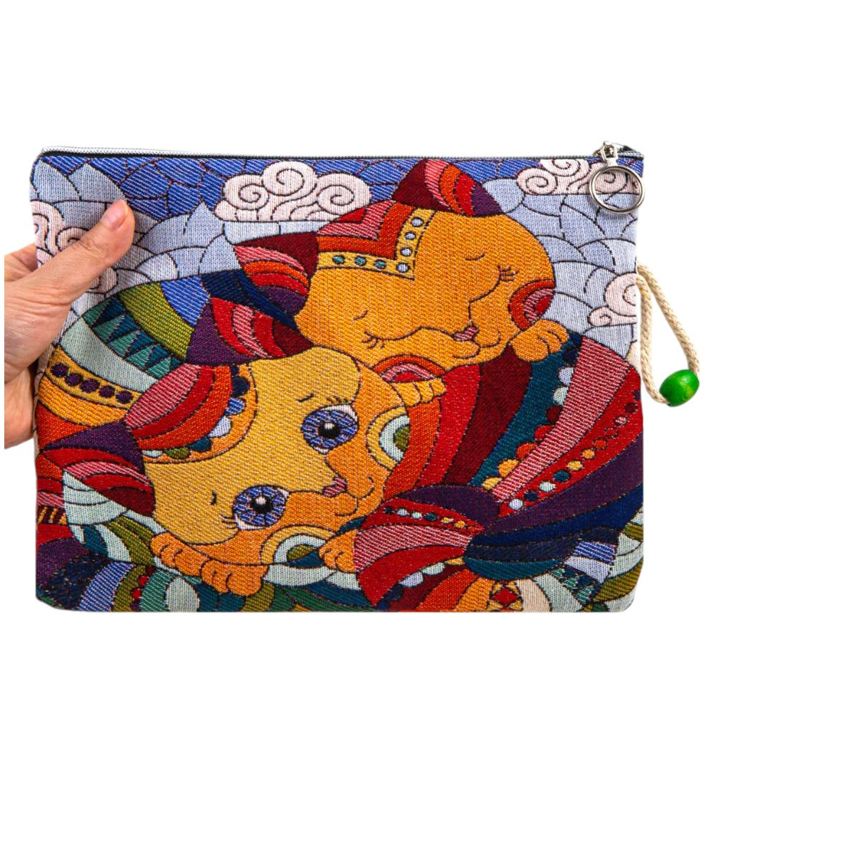 Authentic Tapestry Ethnic Style Bag Cat