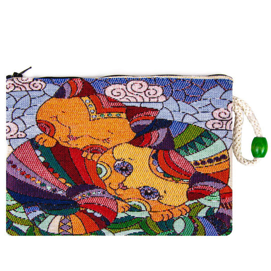 Authentic Tapestry Cat Pattern Wallet