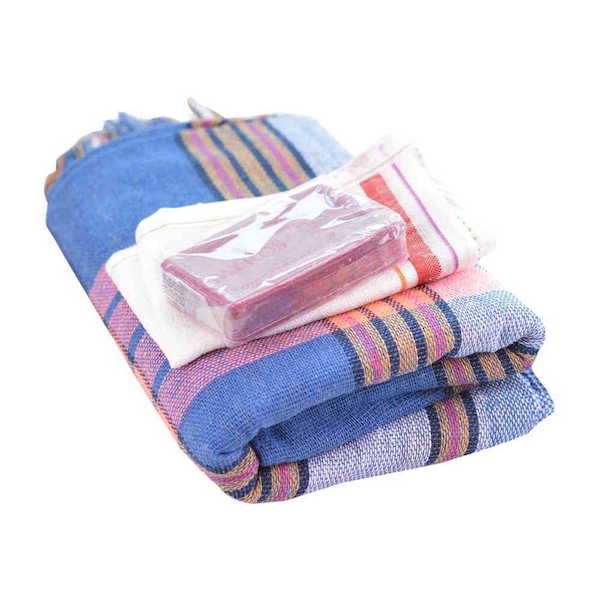 Peshtemal Sets with Pomegranate Soap