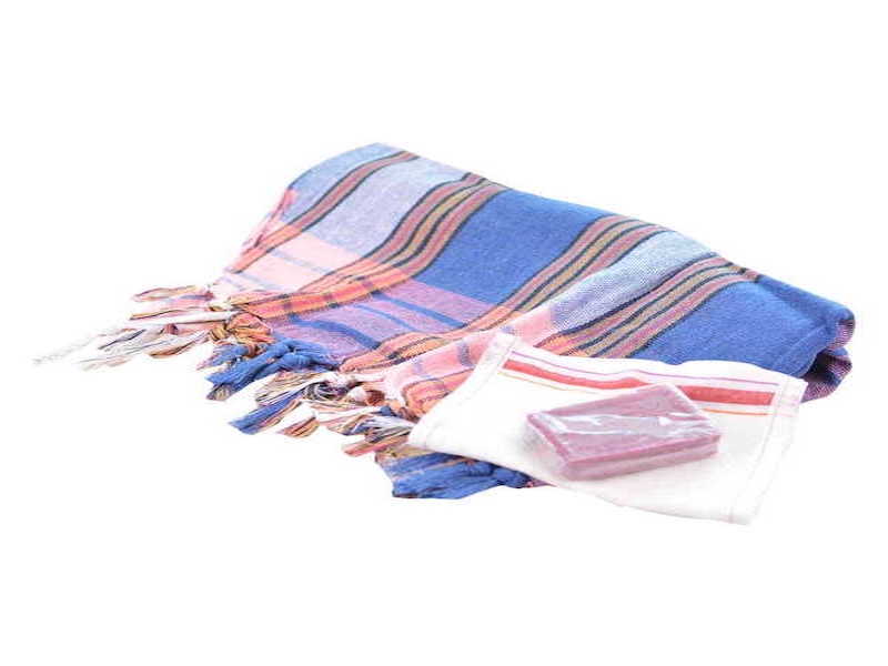 Peshtemal Sets with Pomegranate Soap