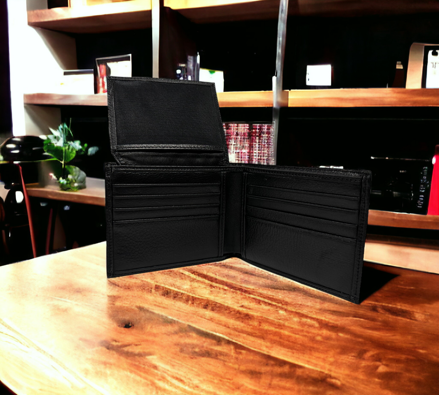 Classic Leather Wallet Black