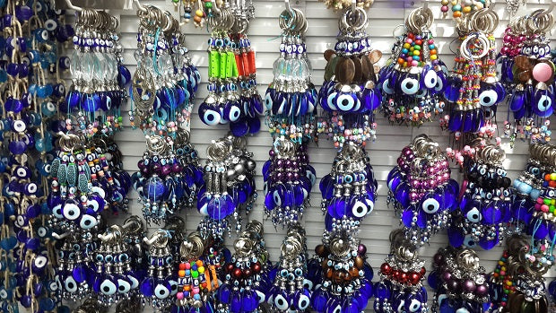 WHOLESALE Evil Eye Good Luck Charm Keychains Multi Style