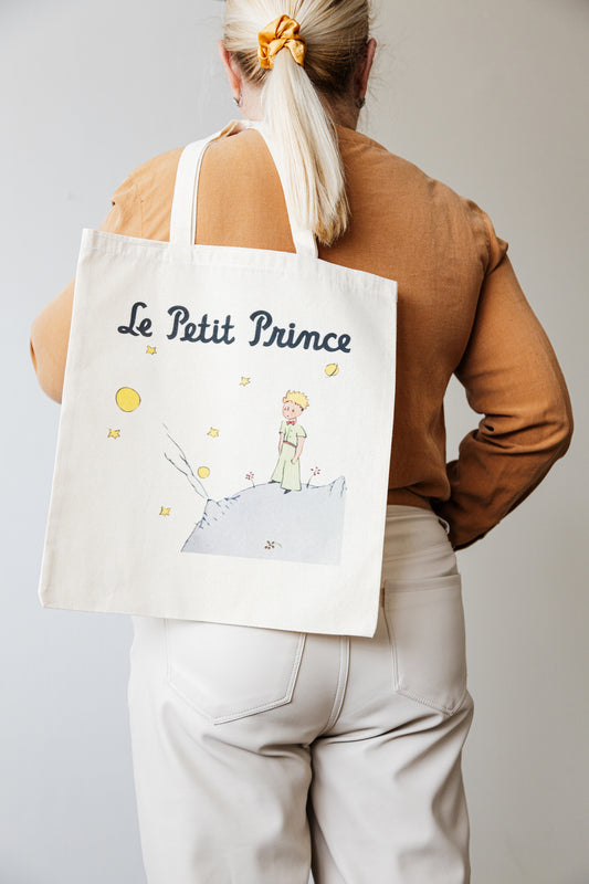 Organic Cotton Tote Bag Le Petit Little Prince