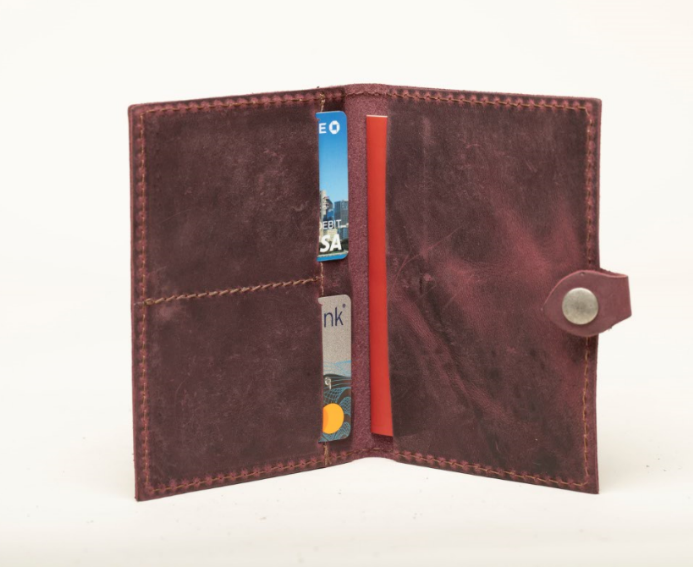 Handmade Leather Passport Holder